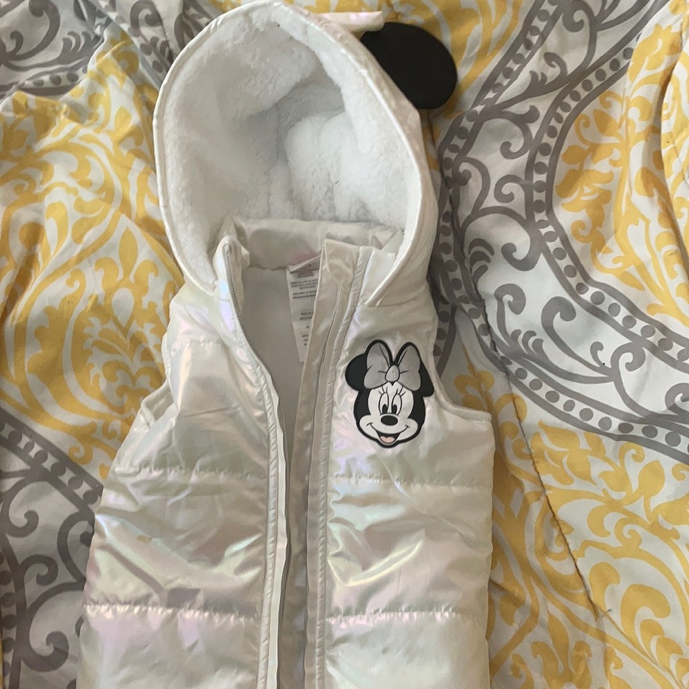 Minnie Mouse Vest with Ears 2T